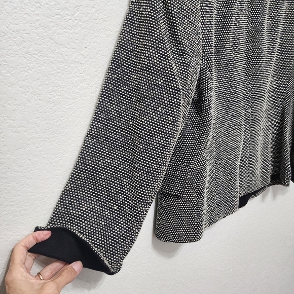NWOT Akris Wool Black White Blazer Jacket Size 14 - Picture 8 of 12